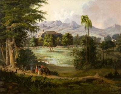 Chapultepec Castle by Robert Scott Duncanson